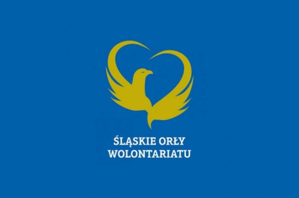 : Logotyp konkursu Śląskie Orły Wolontariatu.